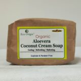 Aloevera coconut cream soap